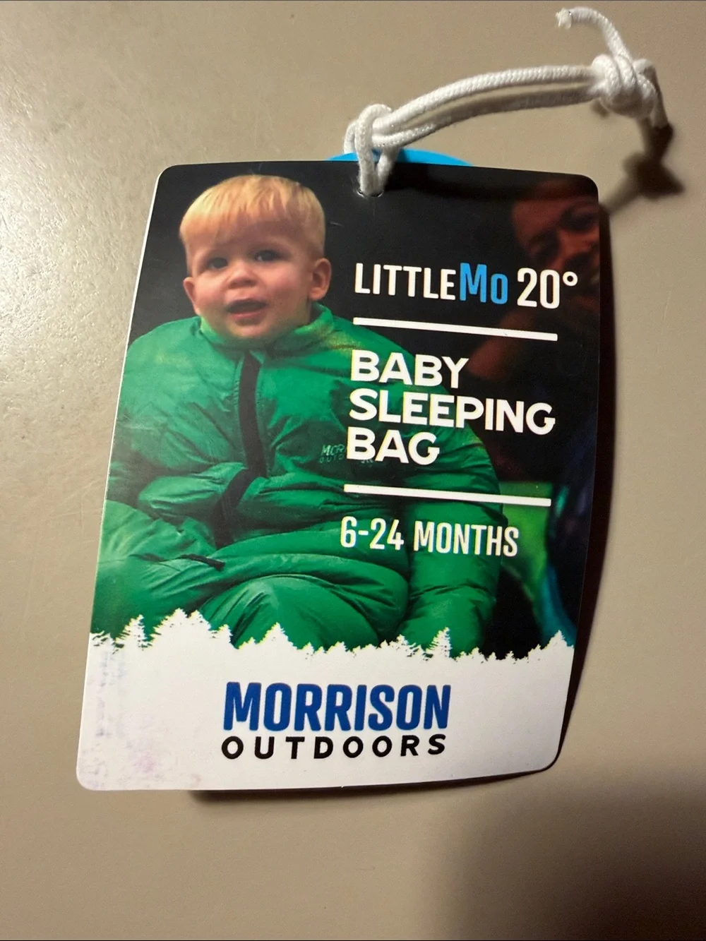 Morrison Outdoors Little Mo Baby Toddler Green Sleeping Bag Pajama 20° Down